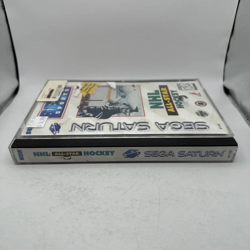 NHL All-Star Hockey Sega Saturn 1995 CIB Complete Manual Reg Card
